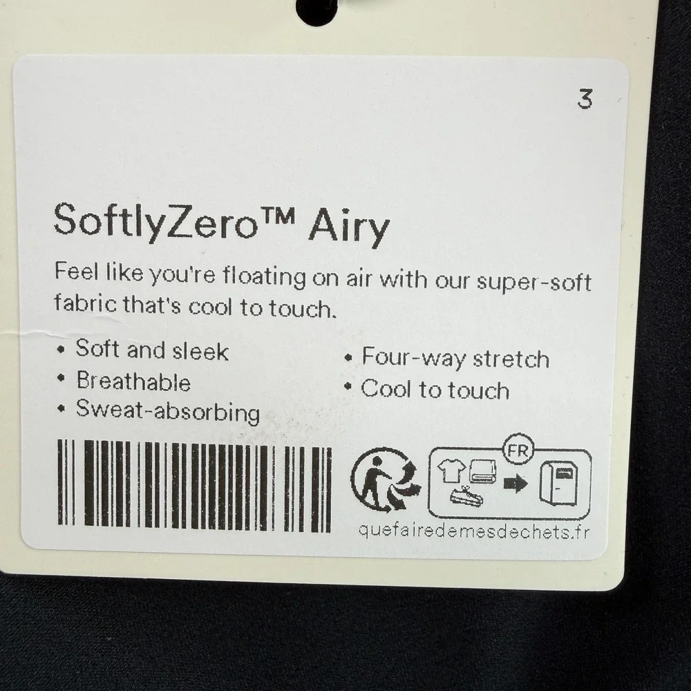 New Halara SoftlyZero Airy 2-in-1‎ InstantCool Yoga Shorts Sz S Black Athletic